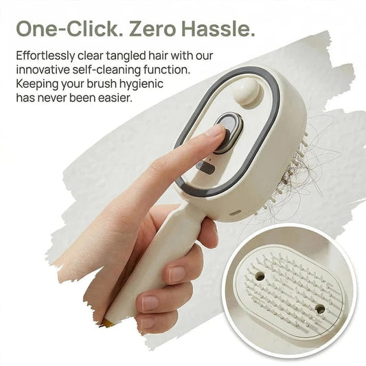 Electric Spray Retractable Air Cushion Comb