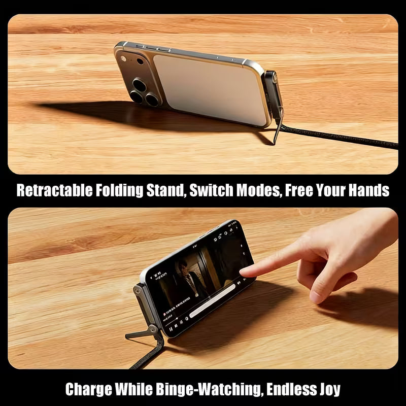 2-in-1 Stand Charging Cable