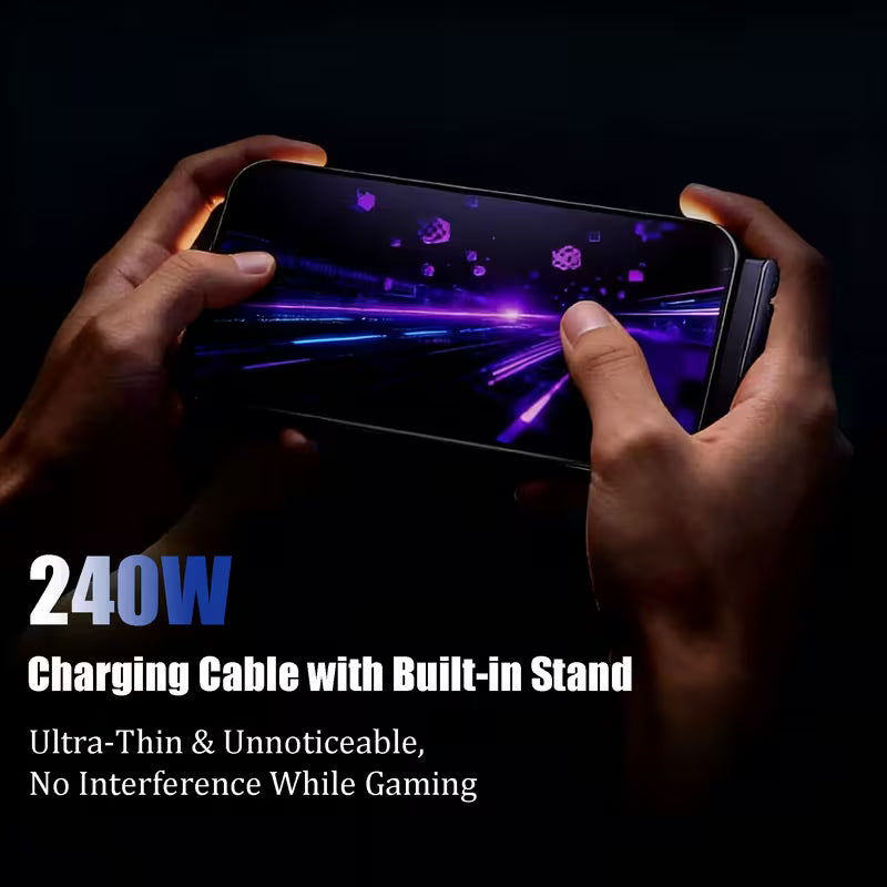 2-in-1 Stand Charging Cable