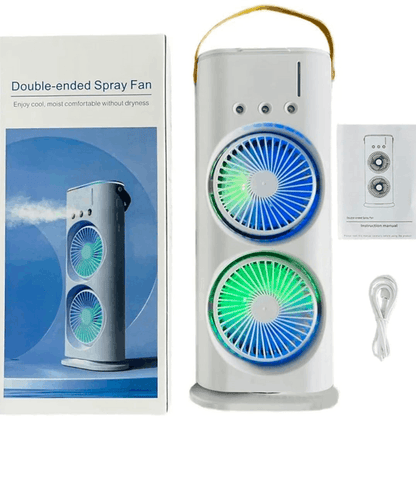Portable Double-Ended Spray Fan