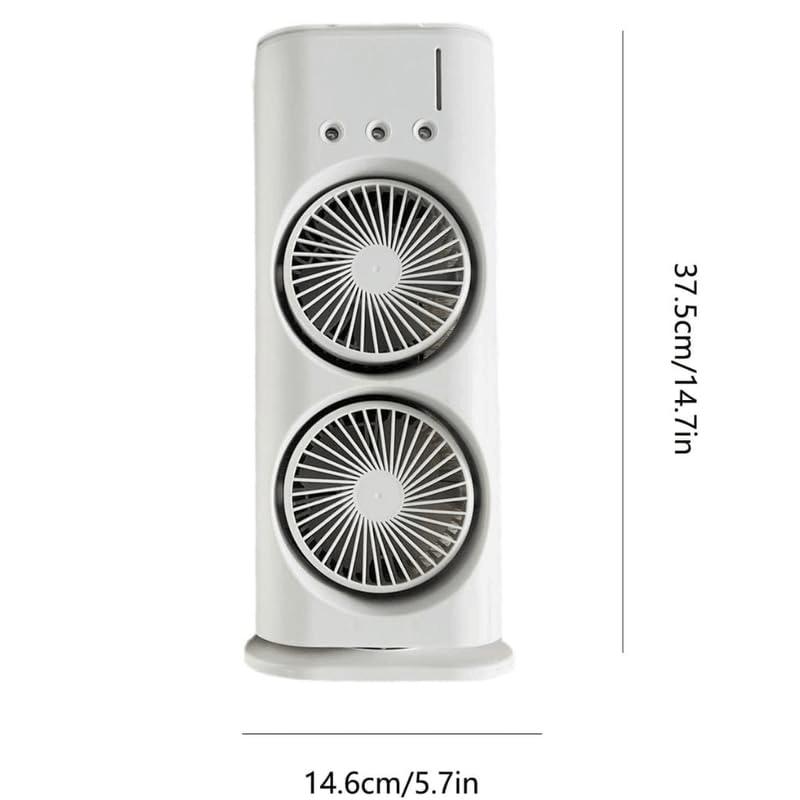 Portable Double-Ended Spray Fan